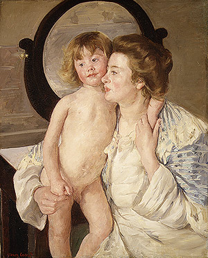 Mother and Child (The Oval Mirror), 1889