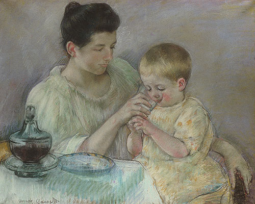 Mother  Feeding Child, 1898